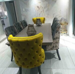 8 seater Comouflage dinning set